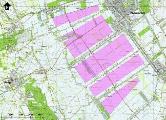 Het windmolenpark komt in de buurt van onder meer Stadskanaal, Musselkanaal, Nieuw Buinen en Gasselternijveen